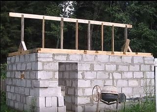 Строительство бани из газобетона в Уфе