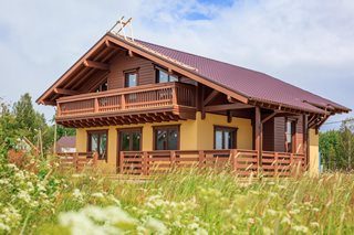 Строительство каркасных домов в стиле шале в Уфе под ключ