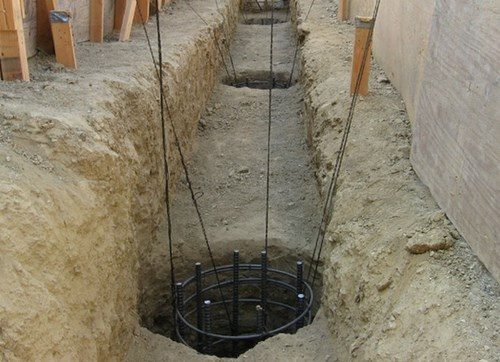 Фундамент из буронабивных свай в Уфе