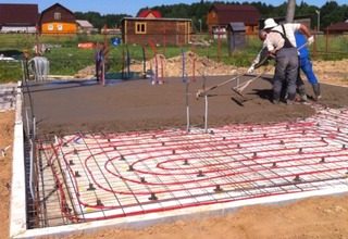 Строительство фундамента Шведская плита в Уфе