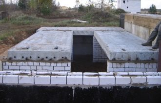 Строительство гаража из ж/б плит в Уфе