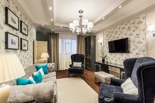 Ремонт гостиной 18 кв.м в Уфе