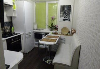 Ремонт кухни 6 кв. м в Уфе