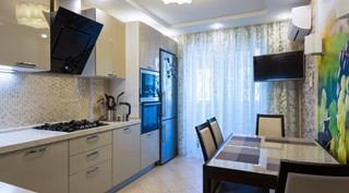 Ремонт кухни 13 кв.м в Уфе под ключ