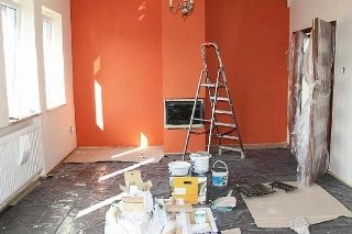 Косметический ремонт зала в Уфе под ключ