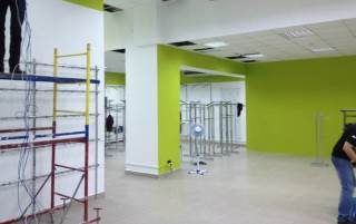 Фото процесса Ремонт общественных помещений в Уфе