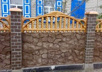 Еврозаборы из бетона в Уфе